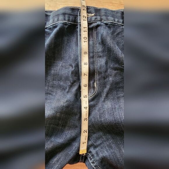 Paper Denim & Cloth Men’s Jeans 42x32 Blue Straight Leg Flap Pockets Mid Rise - Picture 5 of 7